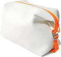Onbagway 6"x9.84" 4.5L Silicone Toiletry Bag, White