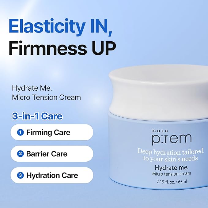 MAKE P:REM Hydrate Me. Micro Tension Cream, 2.19 fl.oz. (65mL)