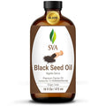 SVA Black Seed Carrier Oil, Glass Bottle, Large Size, 16 Fl Oz (473 ml)