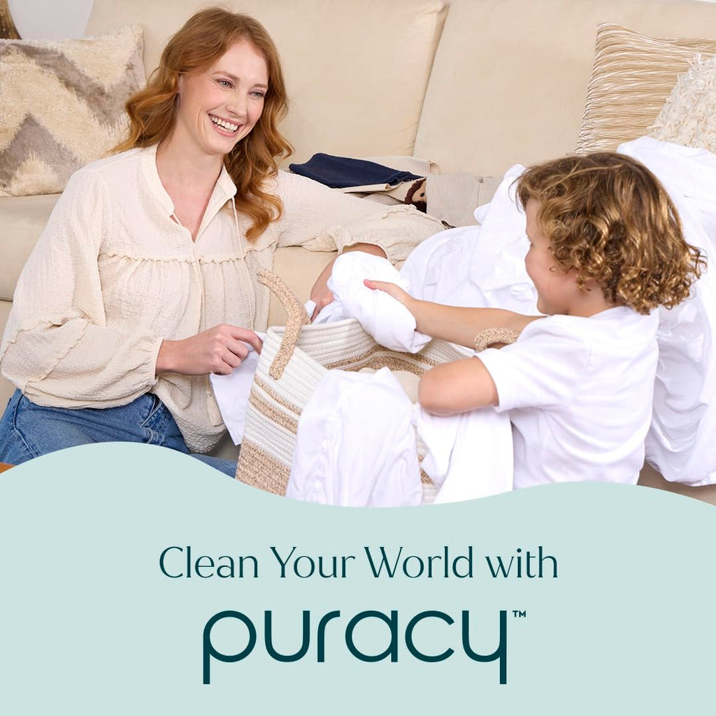 Puracy Body Wash - Natural Body Wash for Women, Men, Kids - Pure Plant Ingredients, Moisturizing Shower Gel, Body Soap for Dry Sensitive Skin, Gently Scented (Coconut Vanilla, 48 oz/1420 ml Refill)
