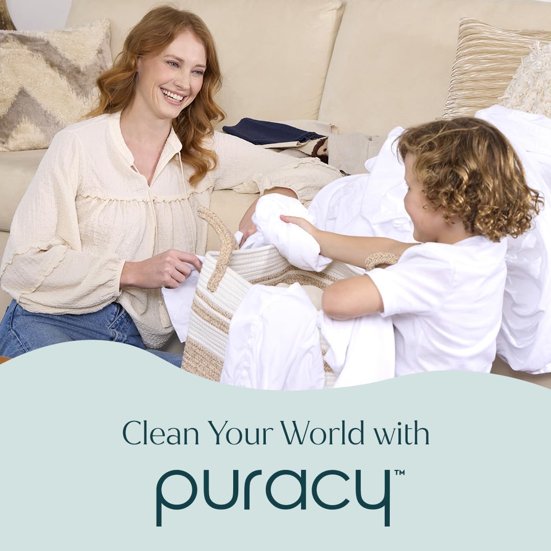 Puracy Body Wash - Natural Body Wash for Women, Men, Kids - Pure Plant Ingredients, Moisturizing Shower Gel, Body Soap for Dry Sensitive Skin, Gently Scented (Coconut Vanilla, 48 oz/1420 ml Refill)