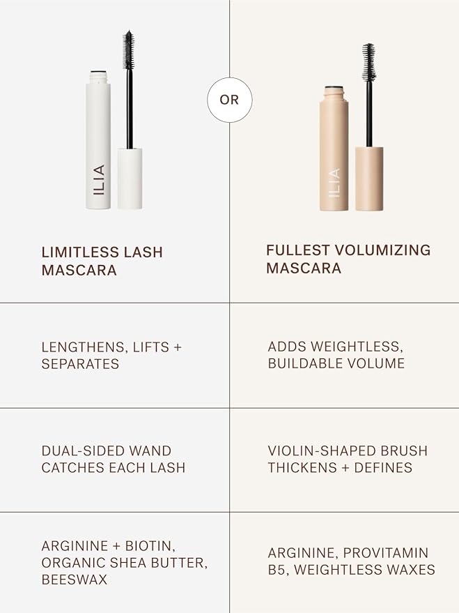 ILIA - Limitless Lash Mascara (After Midnight | Soft black)