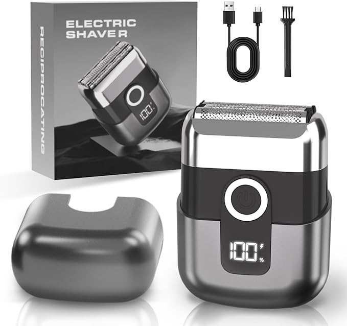 LYRSLF Foil Shavers for Men, Mini Electric Razor for Face