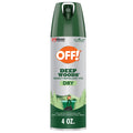 OFF! Deep Woods Insect Repellent Aerosol, Dry, Non-Greasy Formula, Bug Spray with Long Lasting Protection from Mosquitoes, 4 oz