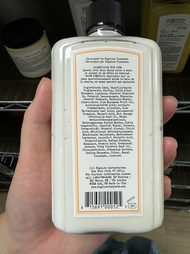 C.O. Bigelow Grapefruit Body Lotion, 10 fl oz
