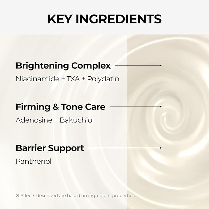 DOMINAS Tranexamic Acid Dark Spot Corrector Cream - Visibly Reduce Age Spots, Sun Spots with TXA, Niacinamide, Bakuchiol, Daily Moisturizer for Uneven Tone & After Spot Care, Korean Skincare, 1.76 oz