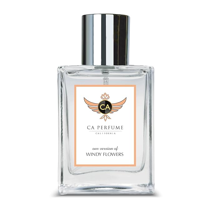 CA Perfume Impression of Windy Flowers for Women Floral Fragrance Long Lasting Perfumes for Women Eau De Parfum 1.7 Fl Oz 50ml