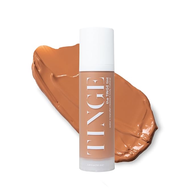 Tinge Body Makeup, Tan Cool, Water & Transfer Resistant, 3.38 Fl Oz