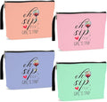 4 Pcs Girls Trip Gifts Favors Weekend Makeup Bag, Girls Trip Gifts