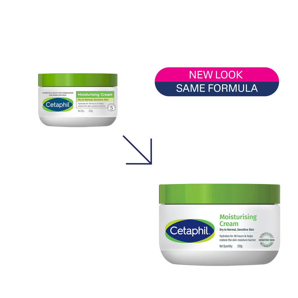 Cetaphil Moisturizing Cream, Face & Body, Sensitive Dry Skin, 8.8 oz