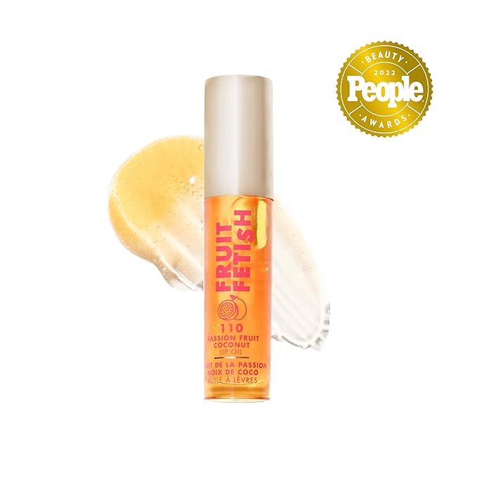 Milani Fruit Fetish Lip Oil, Tinted Hydrating Gloss - Passionfruit Coconut