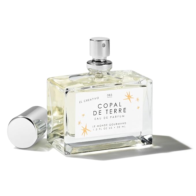 Le Monde Gourmand Copal de Terre Eau de Parfum Spray Perfume for Women, El Creativo, Golden Copal, Blue Cypress & Mexican Vanilla Scent, 1 fl oz (30 ml)