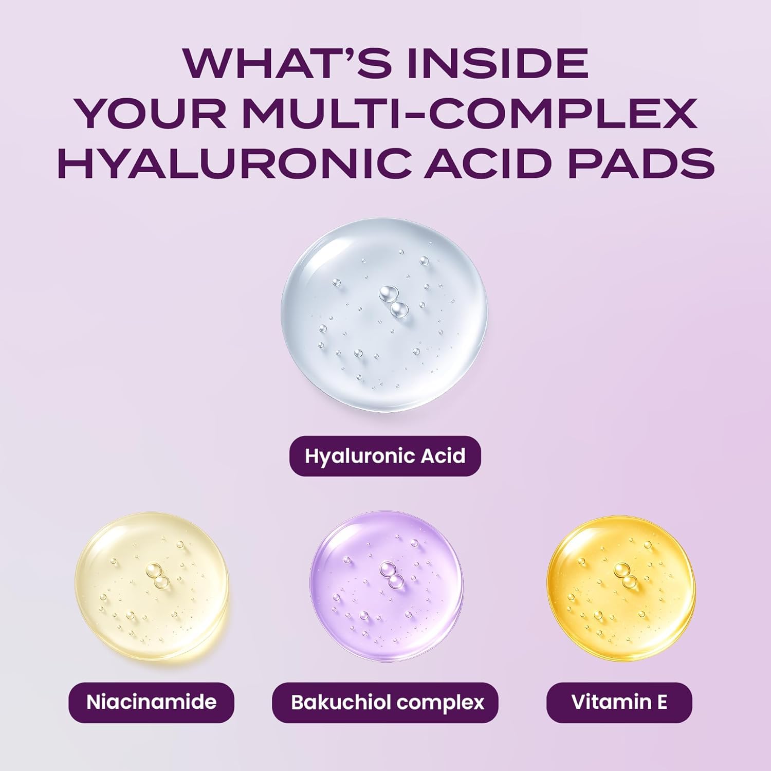 Body Restore Bakuchiol Retinol Alternative Toner Pads, Niacinamide 60 Ct