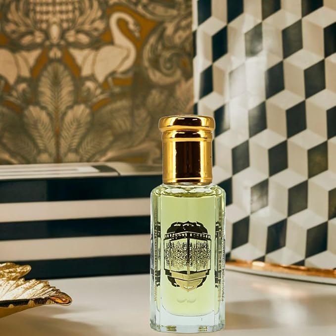 INTENSE OUD Rouje Long Lasting Arabian Perfume Oils for Women 12ML (0.40 OZ) Fragrance Oil with Red Fruits, Saffron & Woody Notes - Luxury Concentrated Perfume Oil & Valentines Day Gift With Black Box