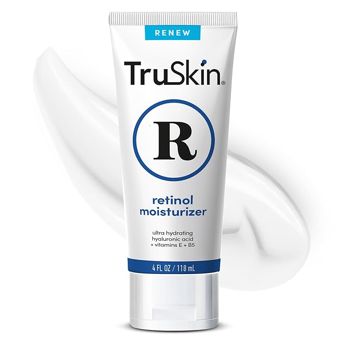 TruSkin Retinol Face Moisturizer with Hyaluronic Acid & Vitamin E, 4 fl oz