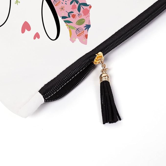 QIBAJIU Wolf Gifts for Lovers, Stuff, Decor, Birthday, Christmas Makeup Bag