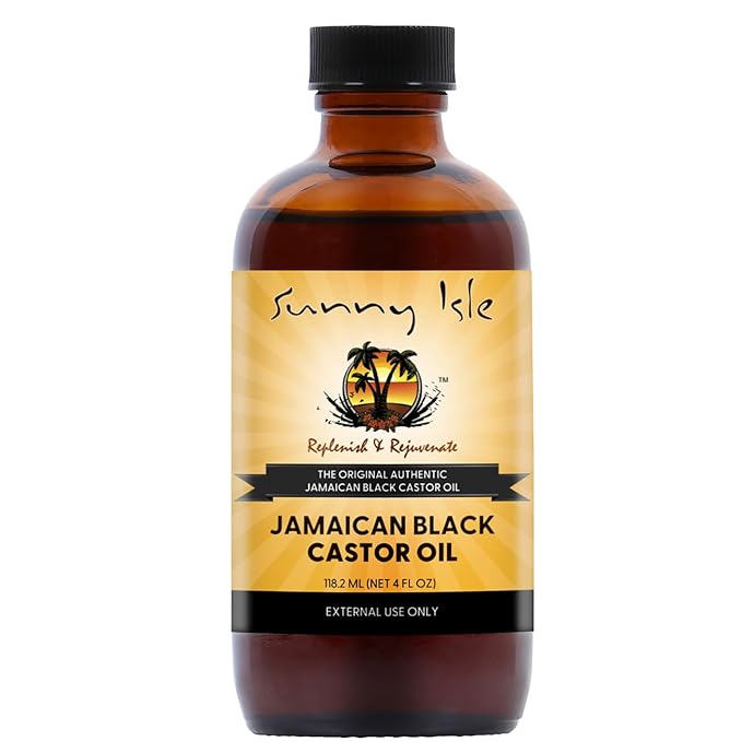 Sunny Isle Jamaican Black Castor Oil 4oz, Original, Authentic