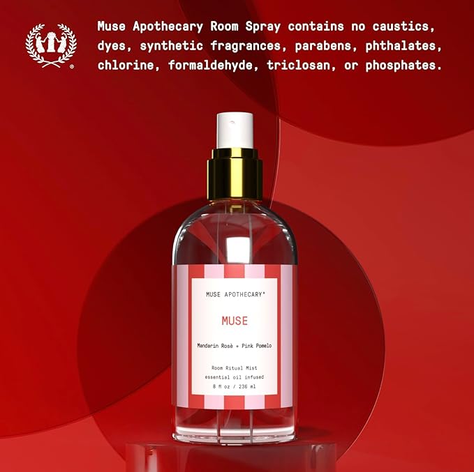 Muse Apothecary - Aloe vers Gel, 16 oz, Infused with Natural Essential Oils 25 Pack