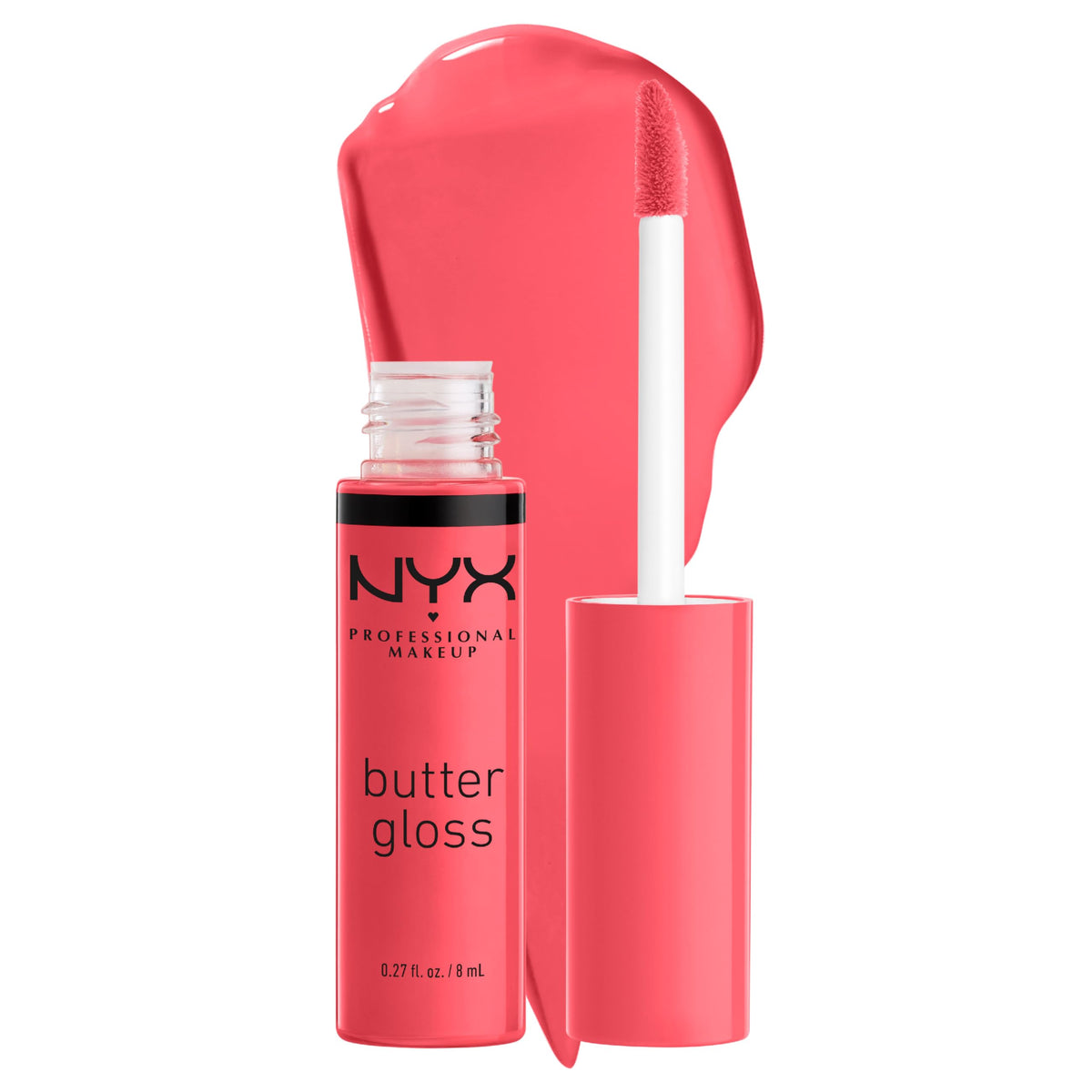 NYX PROFESSIONAL MAKEUP Butter Gloss, Non-Sticky Lip Gloss - Red Velvet (Deep Red)