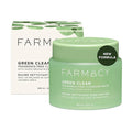 Farmacy Sensitive Skin Makeup Remover Cleansing Balm - Green Clean Waterproof Makeup Remover Balm + Oil Cleanser for Face - Melts Make Up + SPF - Hydrates + Softens Skin - Fragrance-Free (200ml)