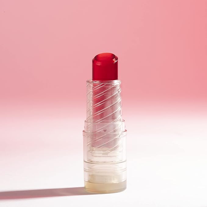 Pacifica Glow Stick Lip Oil Rosy Glow Sheer Rose Hydrating Lip Tint Balm, Moisturizing Glossy Oil for Dry Lips, Vitamin E Enriched, Non-Sticky Natural Shine, Vegan & Cruelty-Free Clean Beauty.14 oz
