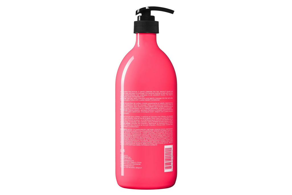 Luseta Keratin Shampoo and Conditioner Set for Color Treated Hair 33.8oz*2