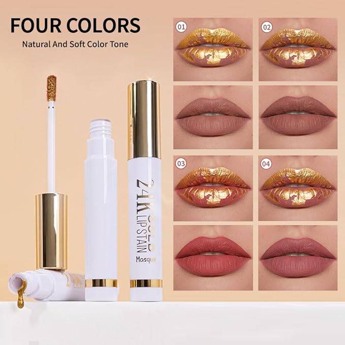 Hxssll Lip Stain Peel Off Masque - Peel Off Lip Stain Tattoo, Peel-Off Lip Tint，Long Lasting Waterproof Transfer-proof Lip Mask Lip Stains Peel Off Lip Gloss,Stay Lip Makeup D03#