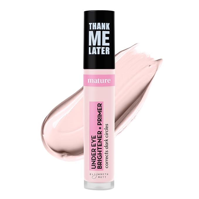 Elizabeth Mott Thank Me Later Under Eye Brightener Base – Soft Pink, 5ml