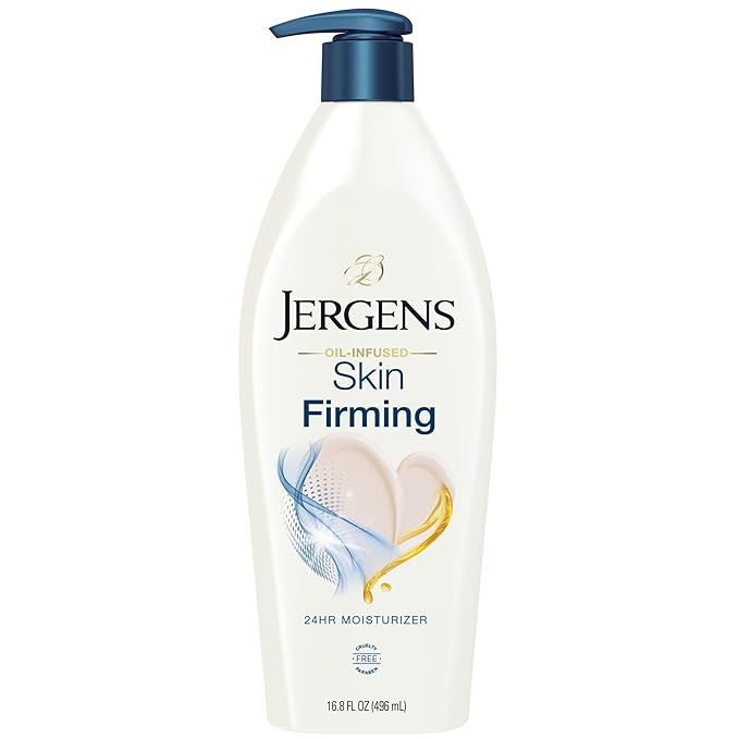 Jergens Skin Firming Body Lotion with Collagen & Elastin, 16.8 fl oz