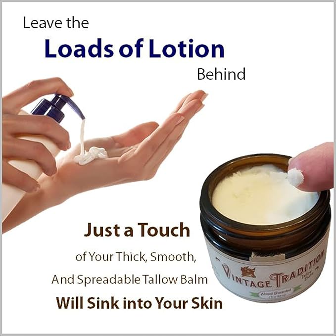 Vintage Tradition Fragrant Forest Grass-Fed Tallow Balm 2 oz