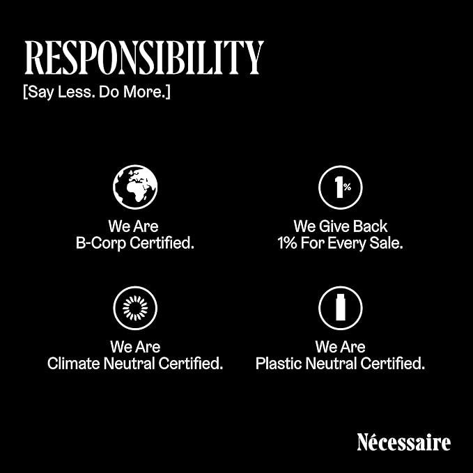 Nécessaire The Lip Balm | Hydrating Lip Balm for Women and Men, Clear, Mint, Multi-Ceramide, Treatment Balm | Instant Relief for Dry, Chapped Lips | Cooling Hypoallergenic Tip | Non-Sticky (0.5 fl oz)