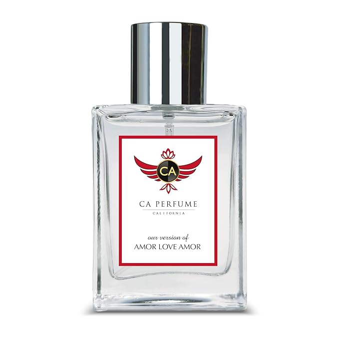 CA Perfume Impression of Amor Love Amor for Women Floral Fruity Fragrance Long Lasting Perfumes for Women Eau De Parfum 1.7 Fl Oz 50ml