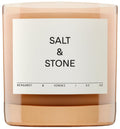 Salt & Stone Coconut & Soy Blend Scented Candle, Bergamot & Hinoki 8.5 oz