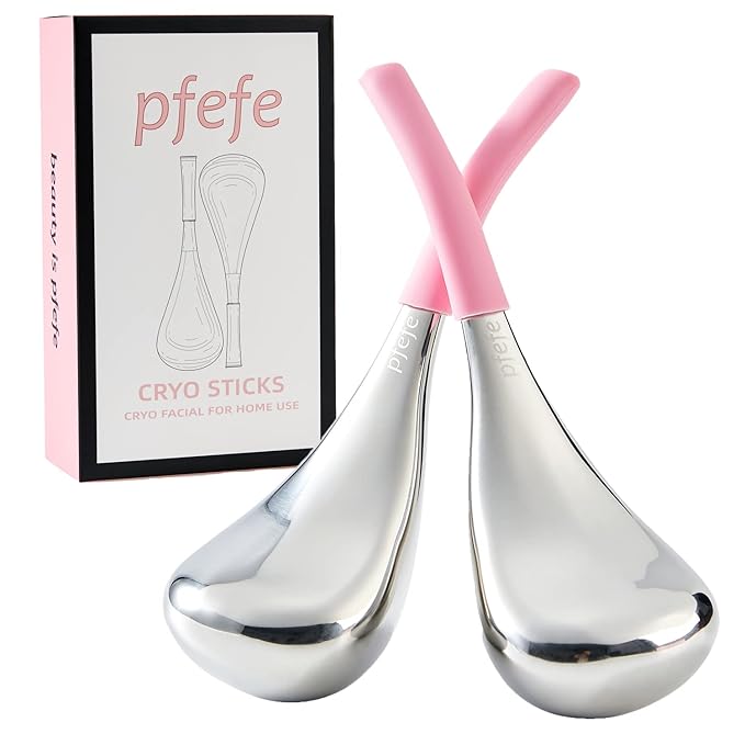 Ice Globes for Face Eyes, Cryo Sticks Facial Skin Care Tools for Puffy Eyes