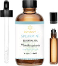 LOTUSJOY Spearmint Oil for Facial Hair, Skin, Diffuser, Room Spray, 4 Oz