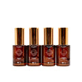 Gin Amber Beauty Vitamin C, Hyaluronic, Peptide & Niacinamide Serums 4 Pack