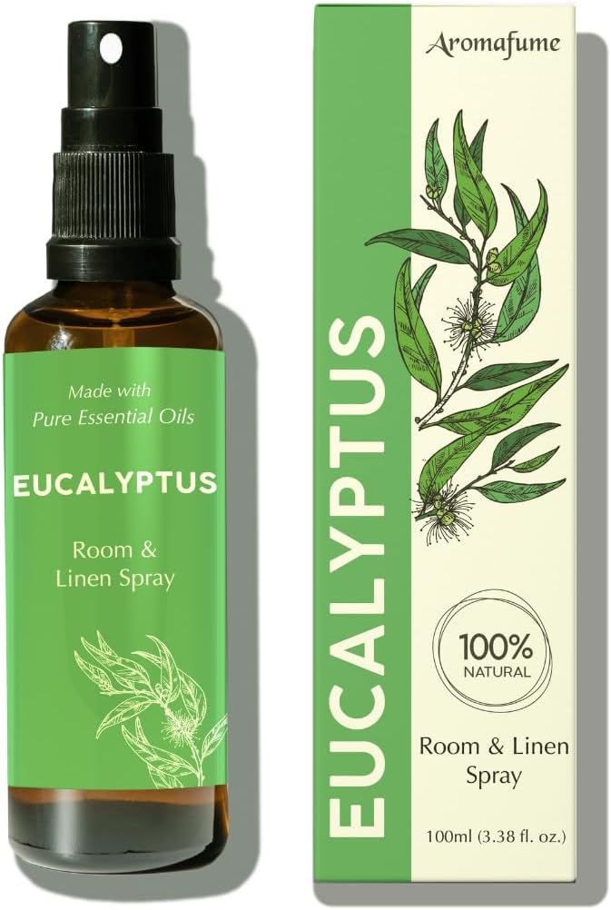 Eucalyptus Air Freshener Spray for Room, Linen & Pillow 100ml by Aromafume