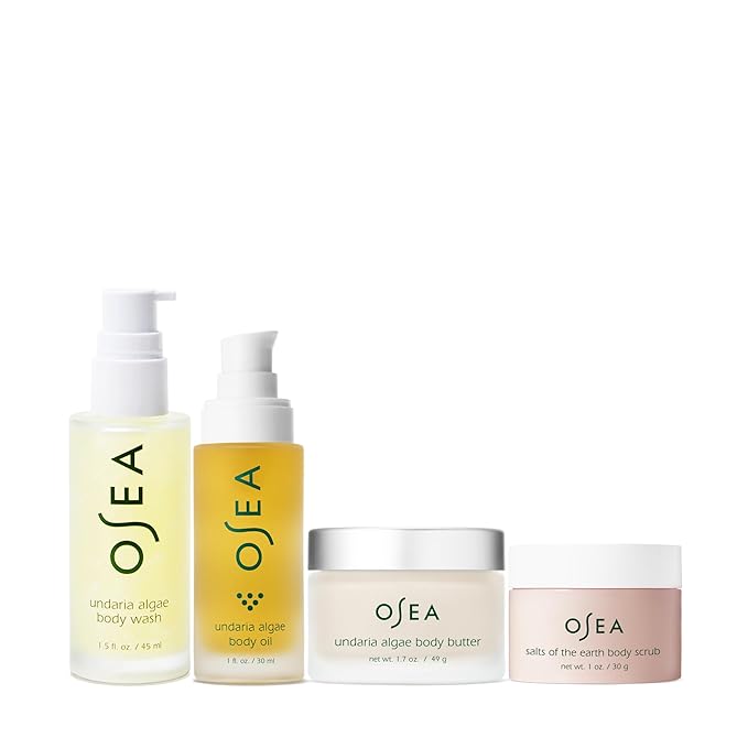 OSEA Bodycare Bestsellers, 4-Piece Travel-friendly Set, Intense Hydration