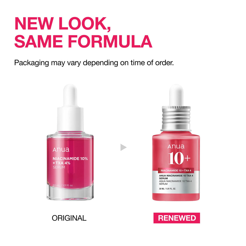 Anua Niacinamide 10 + TXA 4 Serum, Korean Skincare, 1.01 fl.oz