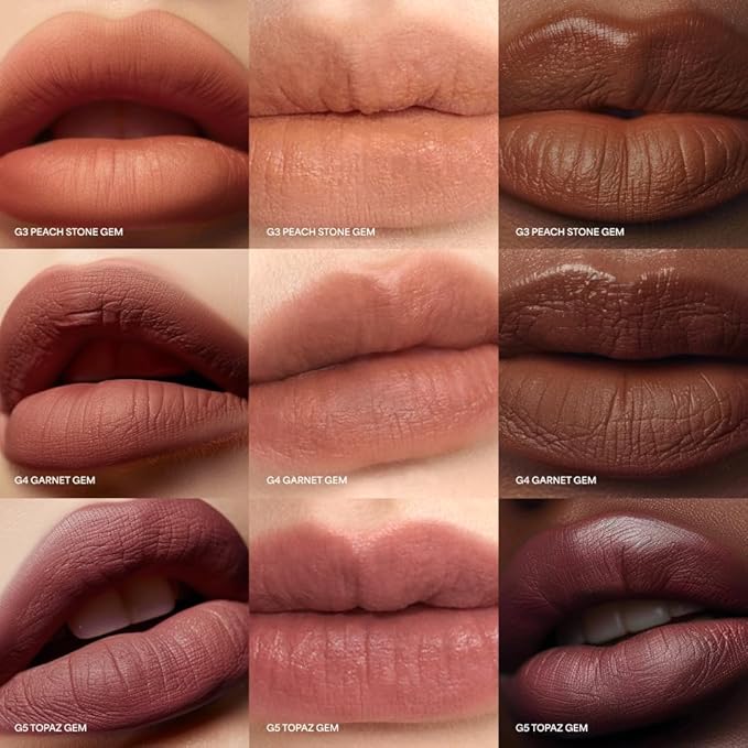ENTROPY Makeup Matte Lip Tint – Soft Blur Line/Lightweight Velvet Matte Lip Tint, Soft Focus Finish, Natural MLBB Color, Long Lasting Lip Color - Coral Gem (Fresh Coral Pink)