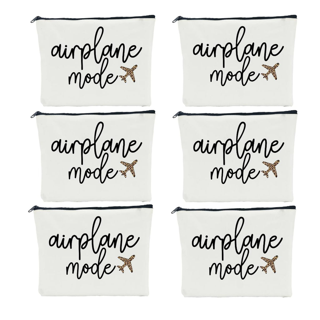 6 PCS Travel Gifts for Women - Girls Trip & Weekend Bags for Women Traveler Sister Besties Vacation Holiday Bachelorette Party Cosmetic Bag