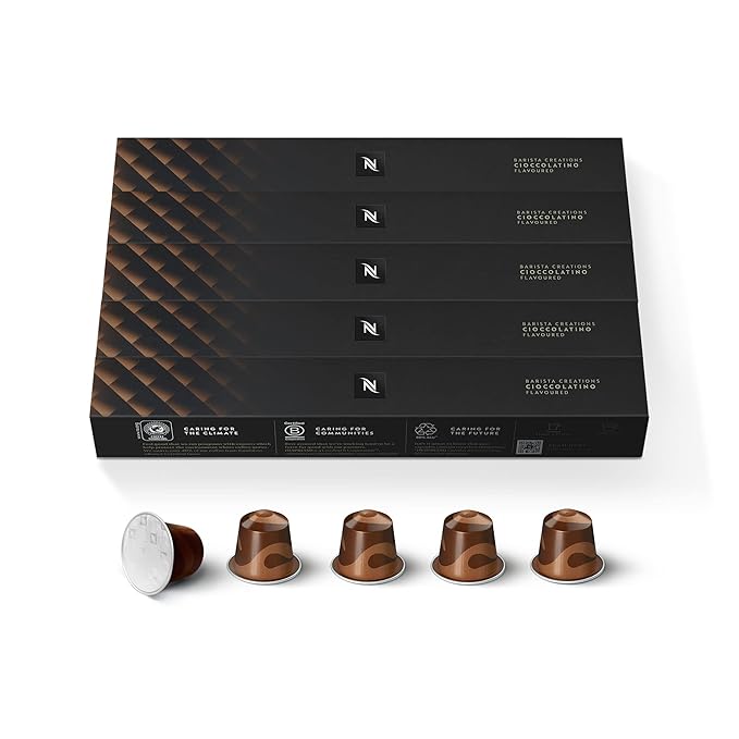 Nespresso Original, Cioccolatino, Medium Roast, 50-Count Espresso Pods