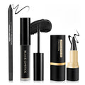UAOE Black Lipstick Halloween Black Lip Liner Gel Eyeliner Pencil
