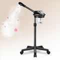 Professional Facial Steamer for Deep Hydration,Ozone Face Steamer with More Steam,Estheticians Steamer on Wheels with Time Setting,Adjustable Height Suitable for Beauty, Spa and Home Use