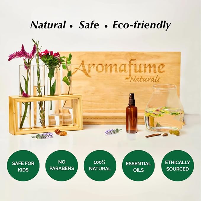Eucalyptus Air Freshener Spray for Room, Linen & Pillow 100ml by Aromafume
