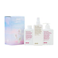 Evo Down Pat Anti Frizz Hair Products Gift Set - Smoothing Shampoo, Conditioner & Heat Spray for Unruly Hair