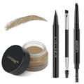 LAVONE Eyebrow Kit, Waterproof Brow Pencil, Pomade, Eyeliner - Dark Blonde