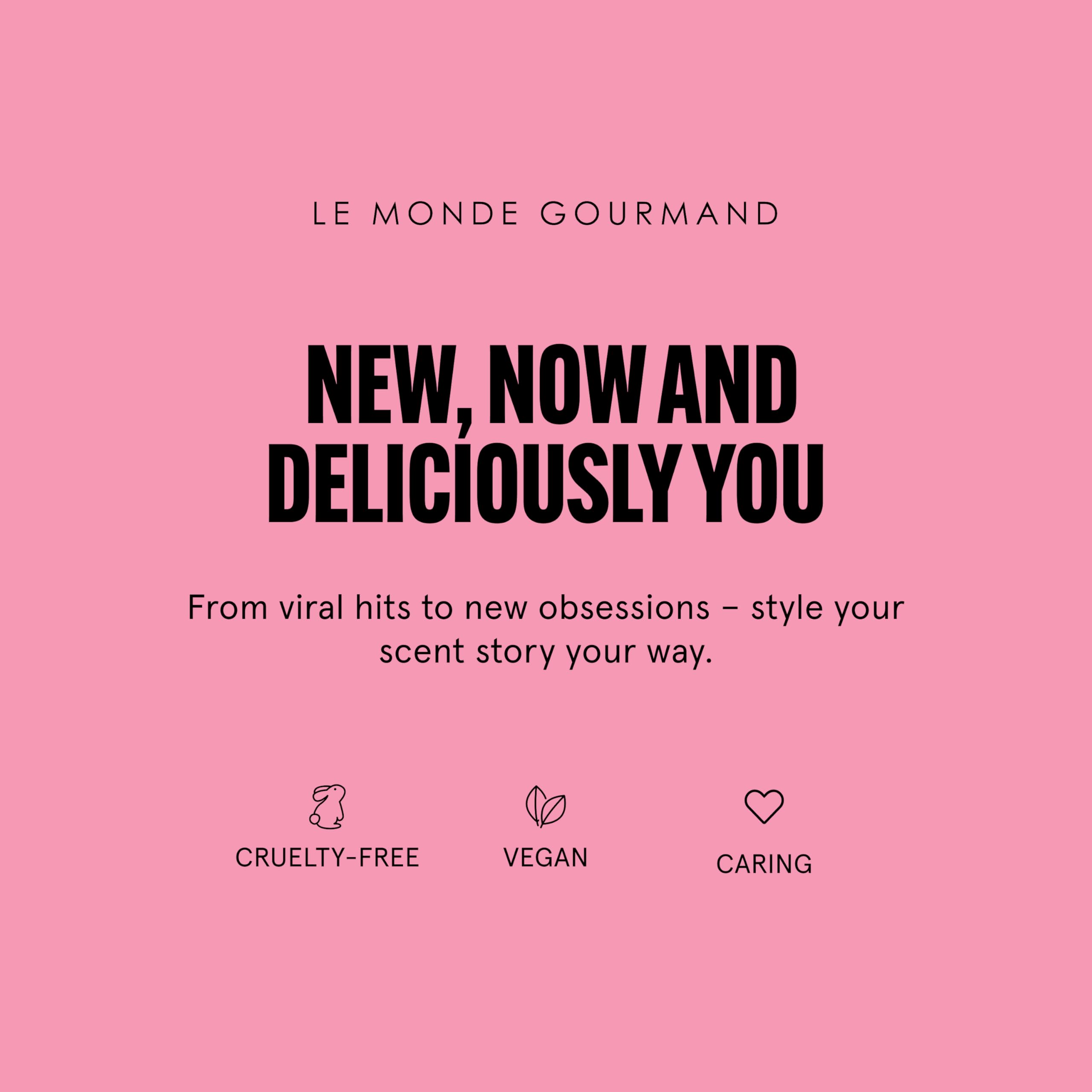 Le Monde Gourmand 000 Spray Eau de Parfum with Sandalwood, Bergamot, Water Lily Perfume Notes - 1 fl oz (30 ml)