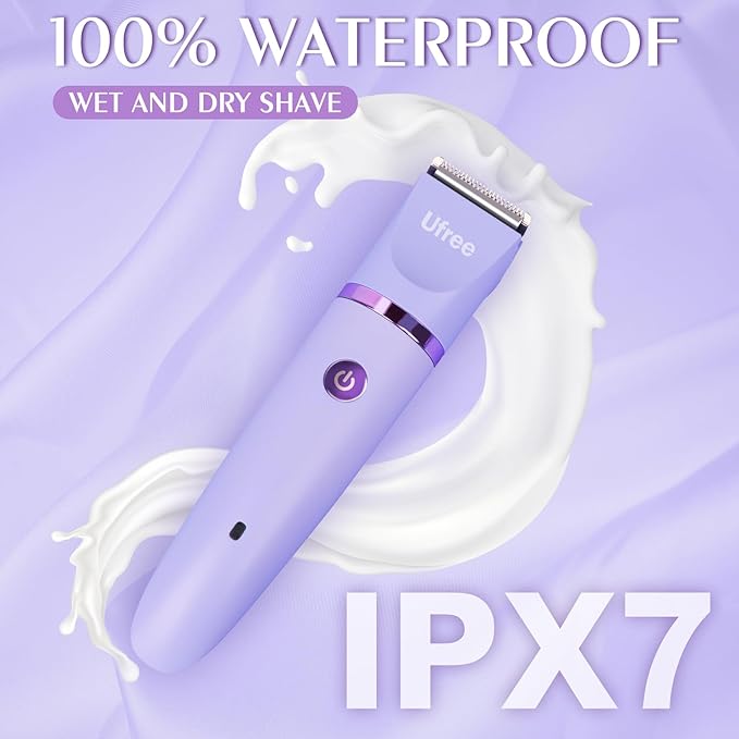 Ufree 3-in-1 Bikini Trimmer Electric Razors for Women, Body Hair Trimmer