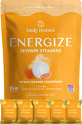 BodyRestore Shower Steamers Aromatherapy, Gifts for Women, Amore 15 Pack